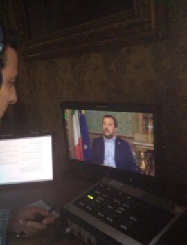 Con Matteo Salvini