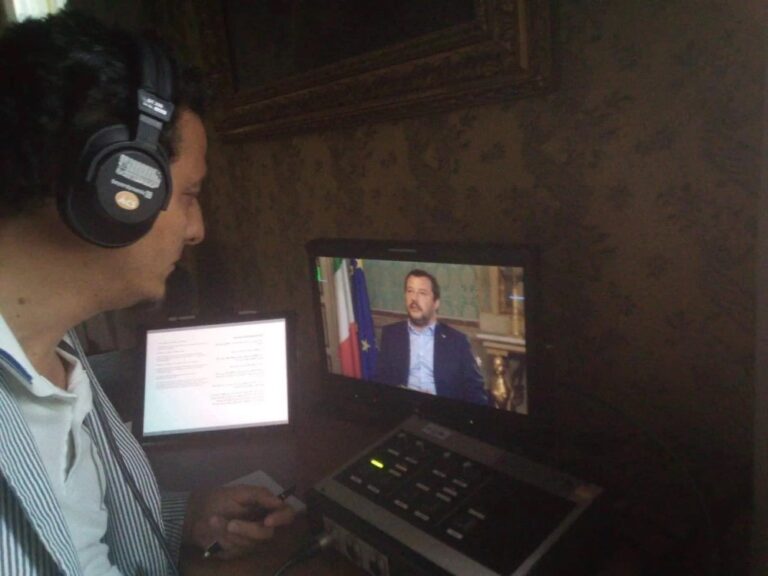 Con Matteo Salvini